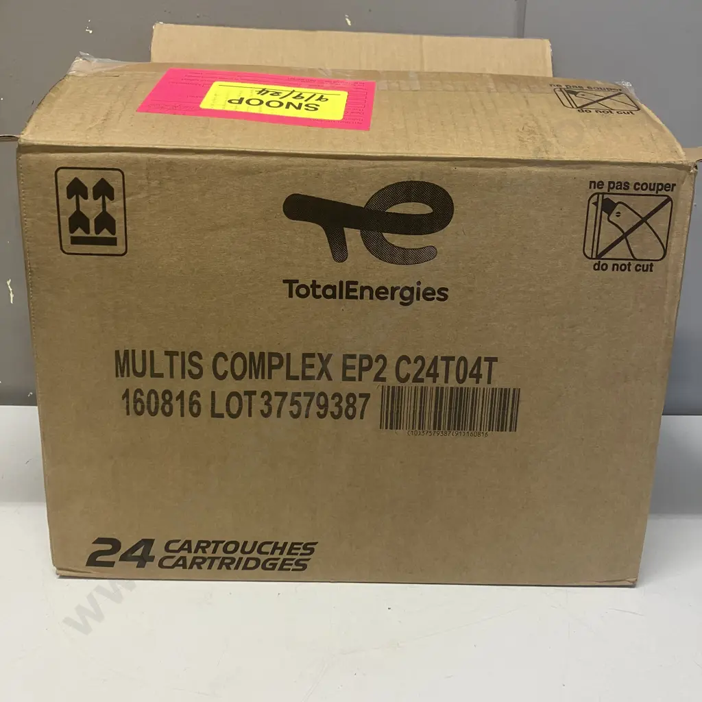 Box of 24 x Total Energies Multis Complex EP2 400g Cartridges Image 1++