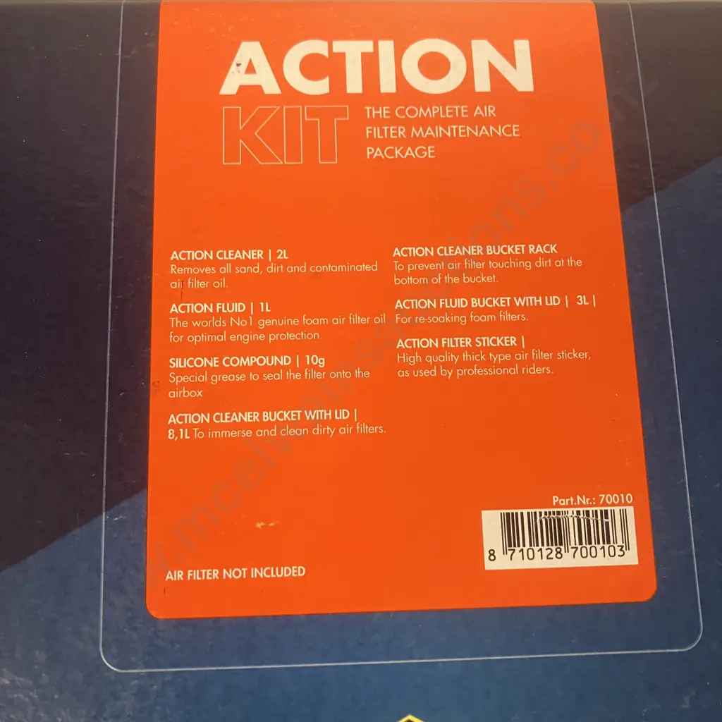 Putoline Action Kit Air Filter Maintenance Package (70010) Image 1++
