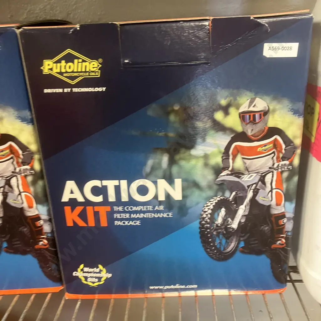 Pair of Putoline Action Kit Air Filter Maintenance Packages (70010) & Orion Convoy Fungicide 10 litres Image 1++