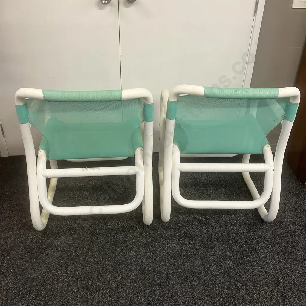 Pair Of Komar Polycane Leisure Furniture Outdoor Chairs Image 1++