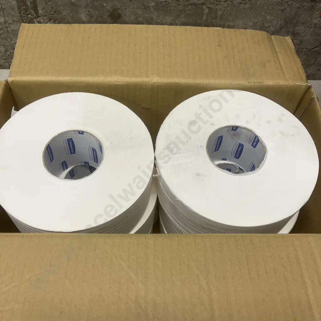 Kleenex Compact Jumbo Roll Toilet Tissue x 6 Rolls With 8 x Rolls Of Unbranded Toilet Tissue Image 1++