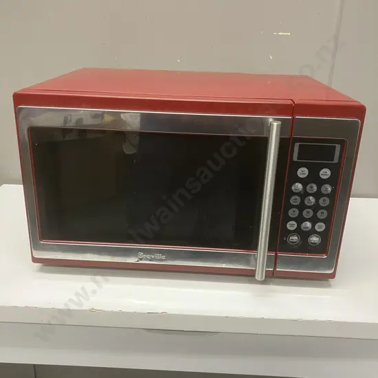 Breville The Quick & Easy Microwave Oven 34 Litre Red - Model BMO300CB/A