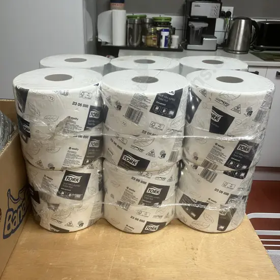Tork Soft Mini Jumbo Toilet Rolls 23 06 898, 2 x Packs of 12