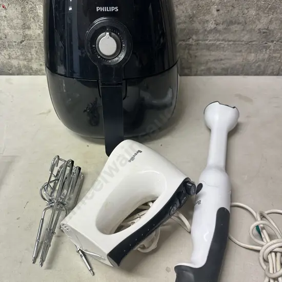 Phillips Air Fryer, Breville Hand Beater & Breville Stick Blender