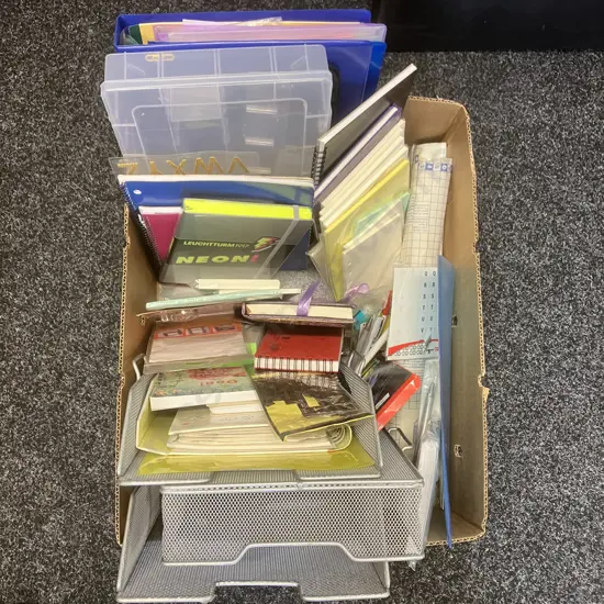 Box Lot Stationery