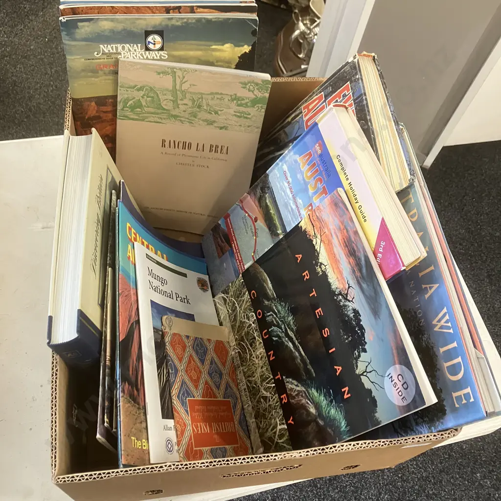 Assorted Books - Travel, Australia, USA, Great Britain Image 1++