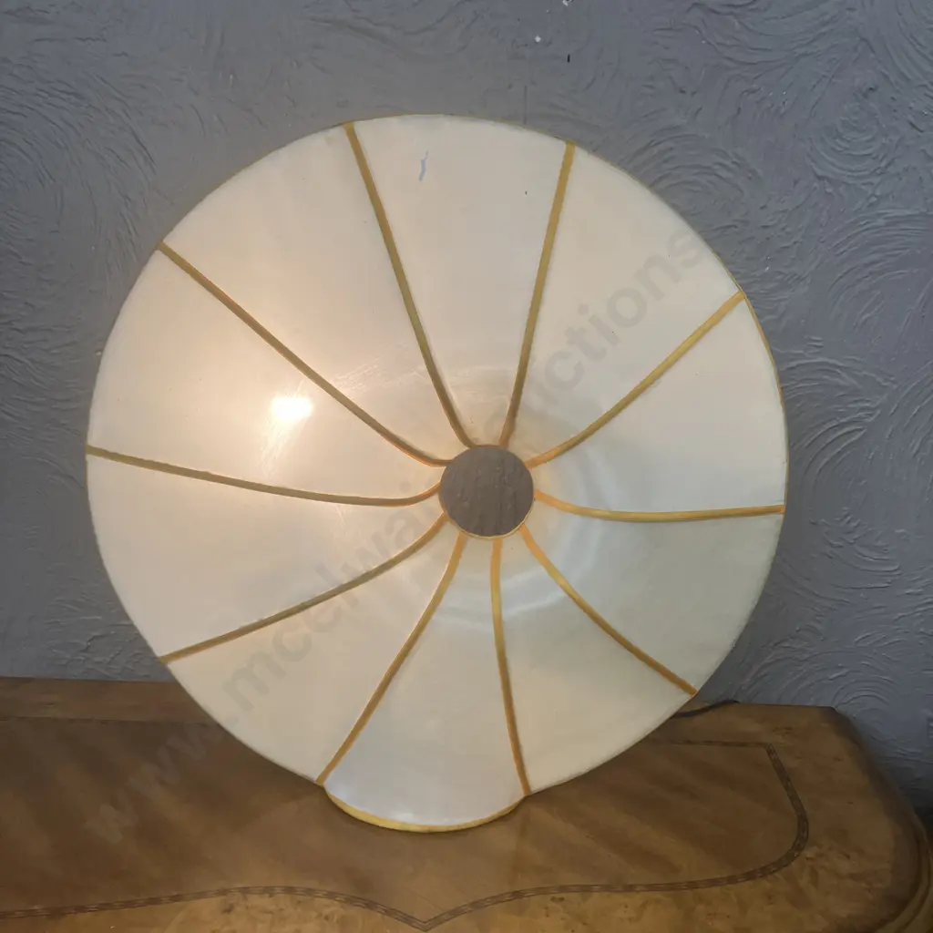 Large Shell Shaped Lamp. 58 x 60cm Image 1++