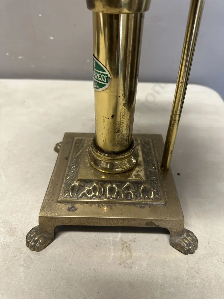 Vintage Paris Orient Express Istanbul Table Lamp (no electrics) H46cm. Image 1++