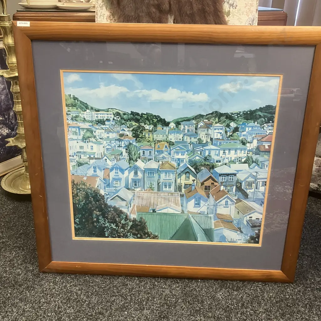 Summertime Wellington Framed Print by Marianne Muggeridge. 74 x 79cm Image 1++