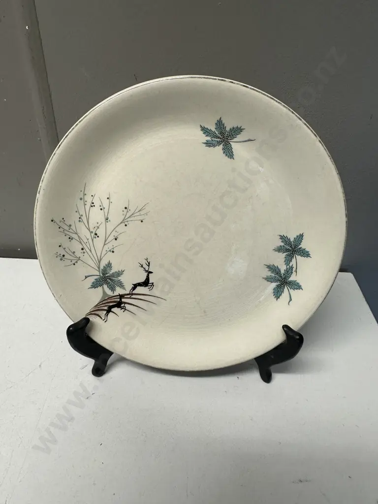 Antique Alfred Meakin 'Stag' Pattern Plate Image 1++