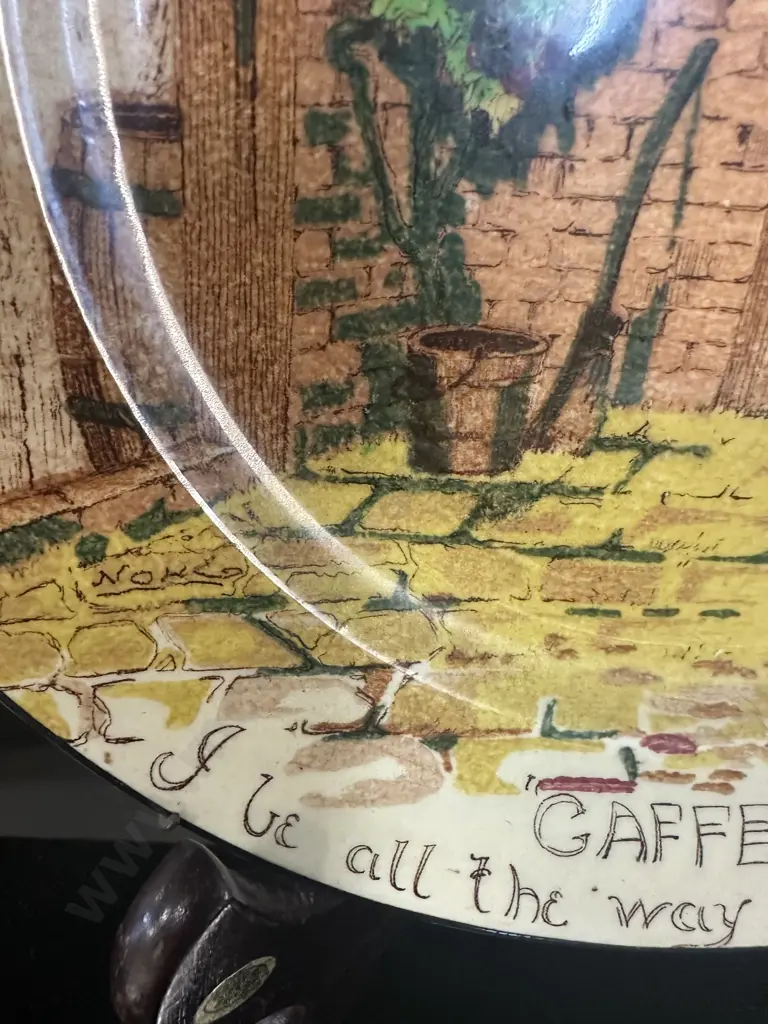 Antique Royal Doulton 'Gaffers' Plate Signed Noke Dia26cm. Image 1++