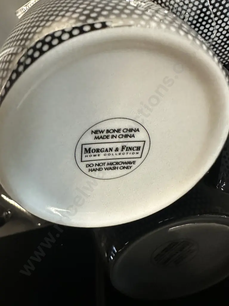 Morgan & Finch Home Collection Set Of Four Coffee Mugs Image 1++