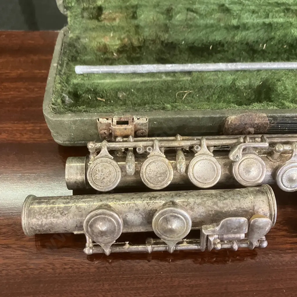 Ida Maria Grassi Junior Flute Made In Italy #31669 With Case Image 1++