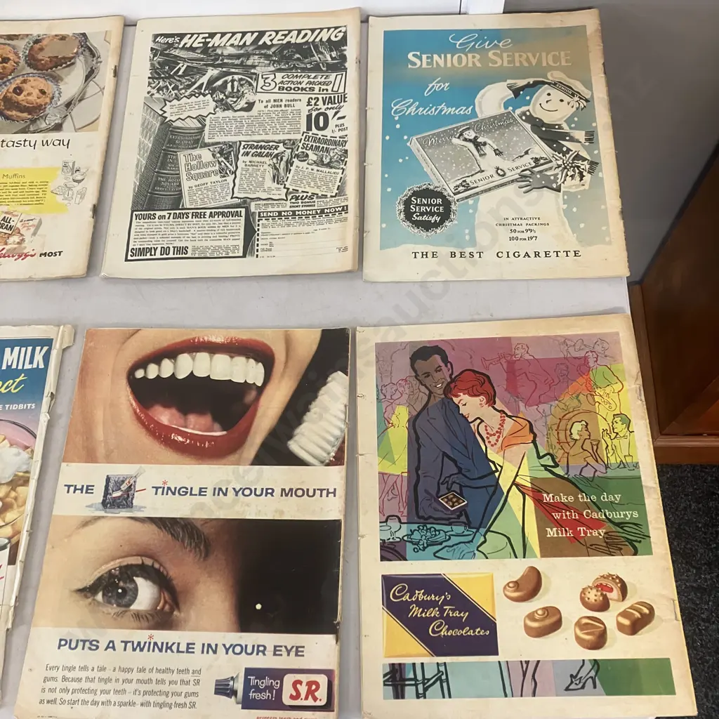 Vintage John Bull & Everybody's Weekly Magazines - 1954 to 1960, Lot of Fourteen Image 1++