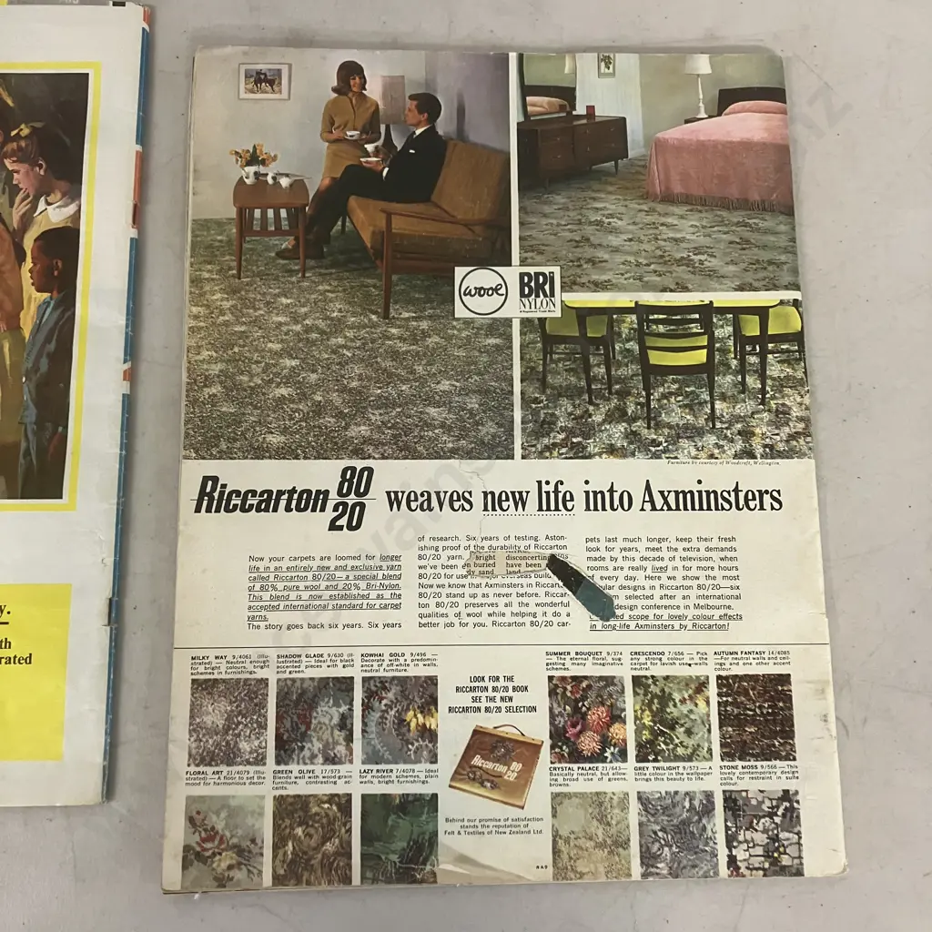 Weekly NZ News 22 Sept 1965 Springbok Tour Review, Sept 14 1966 NZ Lions Tour, 25 Dec 1967 All Blacks Tour Lift Out Image 1++