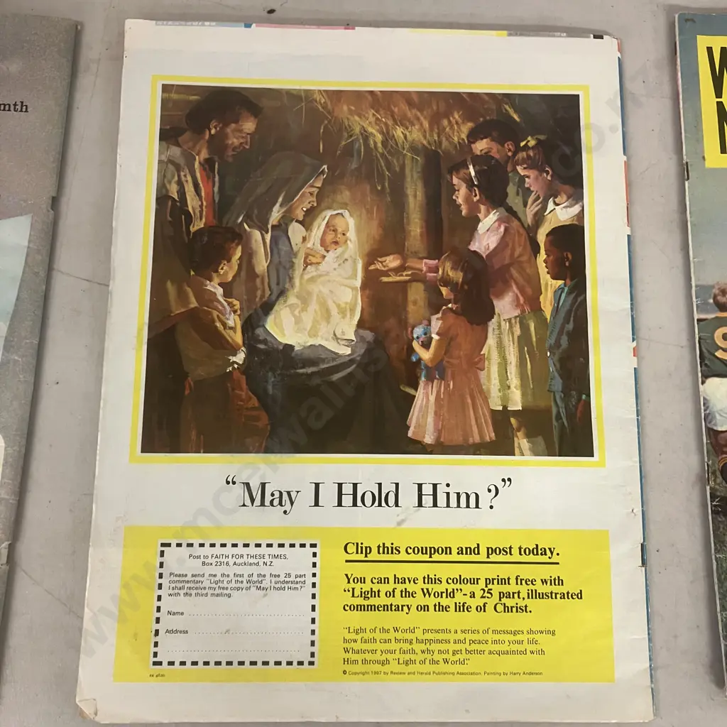 Weekly NZ News 22 Sept 1965 Springbok Tour Review, Sept 14 1966 NZ Lions Tour, 25 Dec 1967 All Blacks Tour Lift Out Image 1++