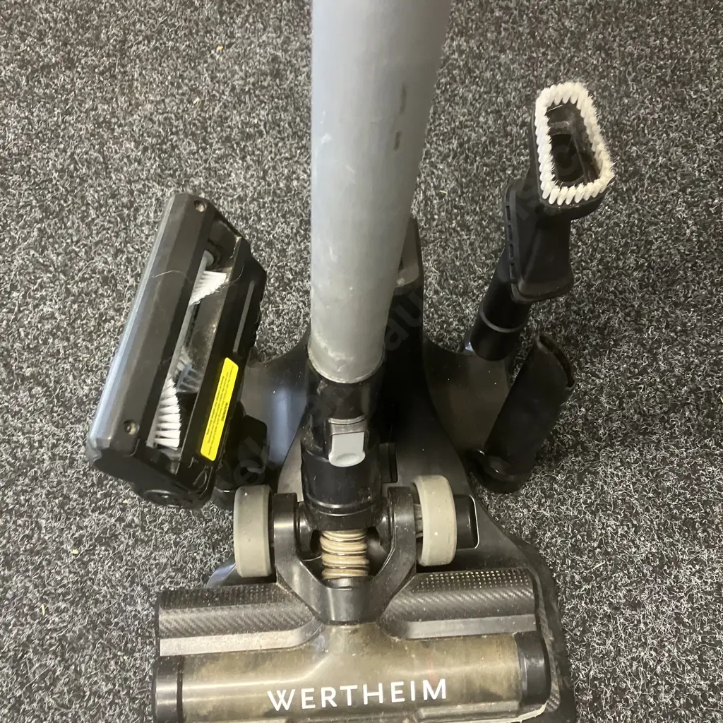Werthiem Evolution W7301 Portable Stick Vacuum Cleaner With Charging Stand, 2 x Batteries, Vacuum Cleaner Attachments Image 1++