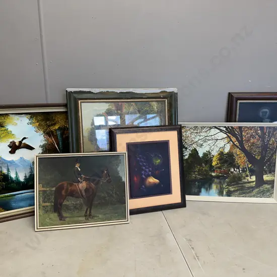 Selection Of Vintage Artworks