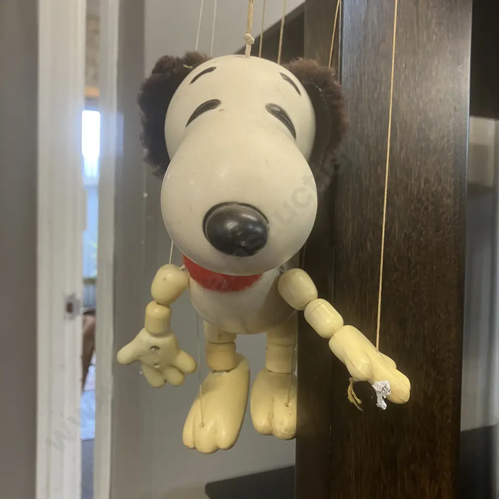 Vintage Peanuts Snoopy Marionette-Puppet - Pelham Puppets Made In England (Vintage Condition) Image 1++