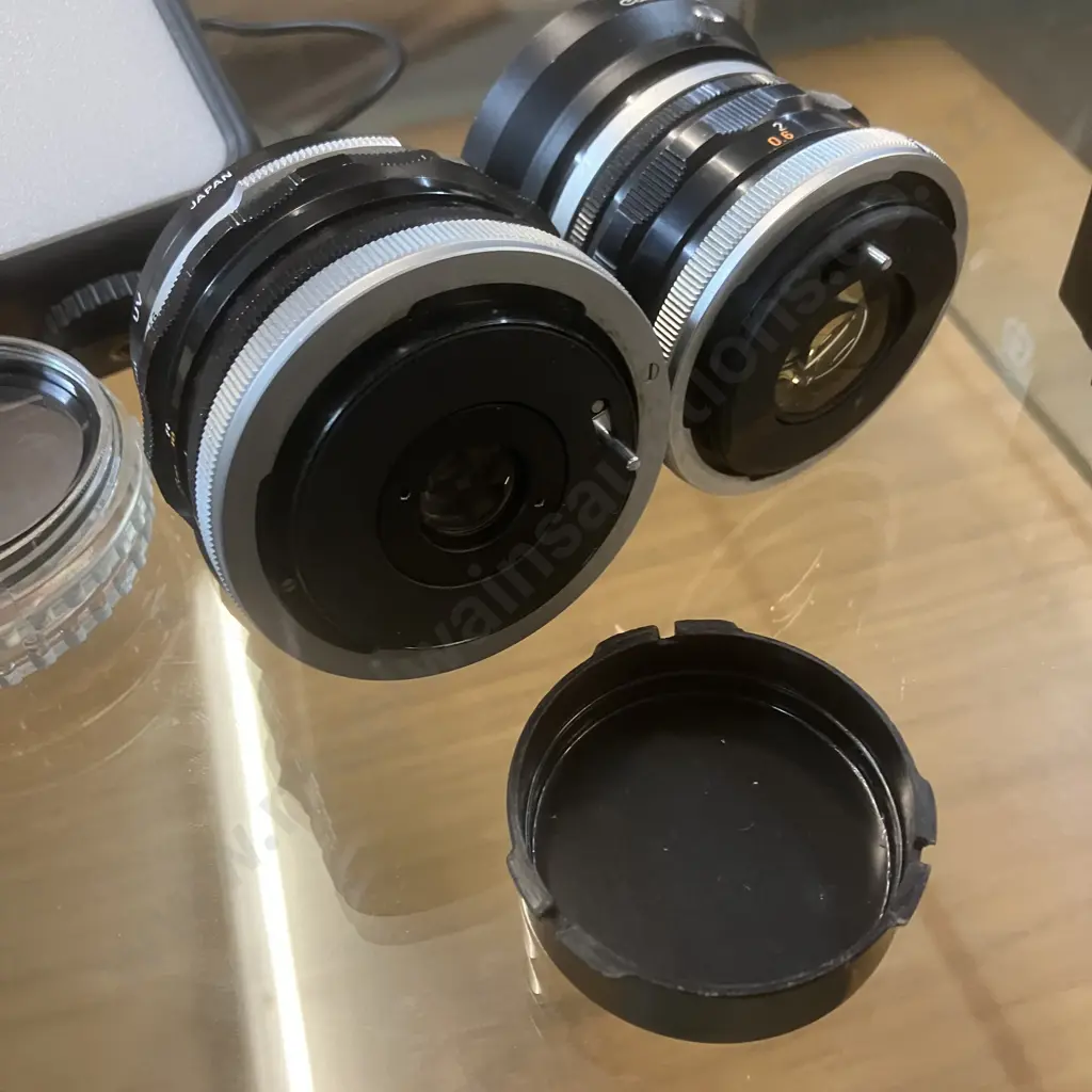 Canon Lens FL 28mm f/3.5 & FL 50mm f/1.8 Prime Lenses - Japan, Vivitar 48mm Polarizing Filter, Olympus A11 Flash Etc Image 1++