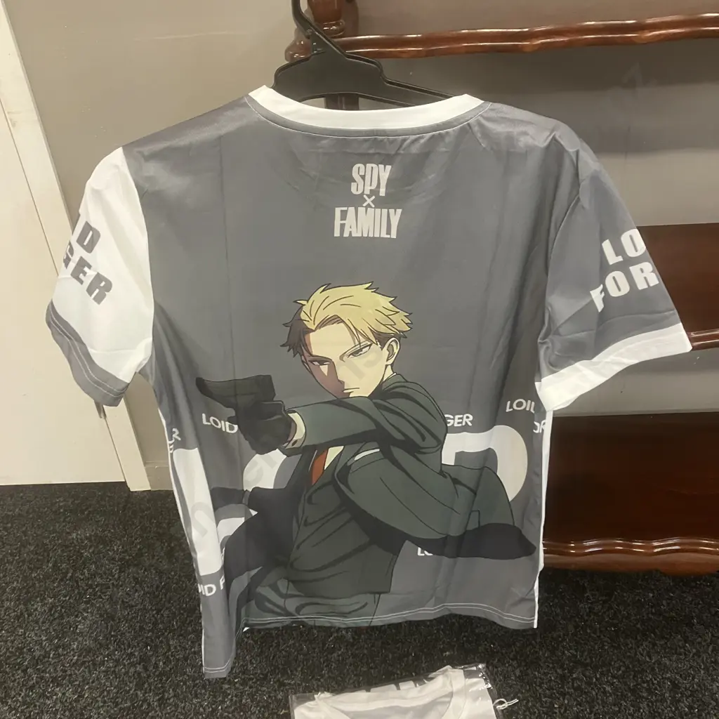 Anime T-Shirts x 3 - Spy X Family Size S & Size XS Image 1++
