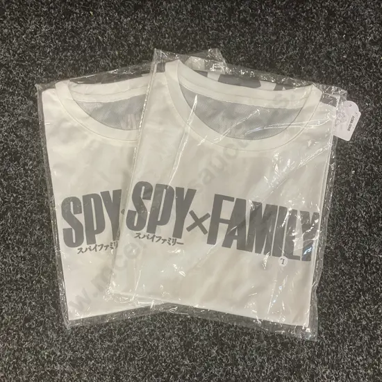 Anime T-Shirts x 2 - Spy X Family Size L