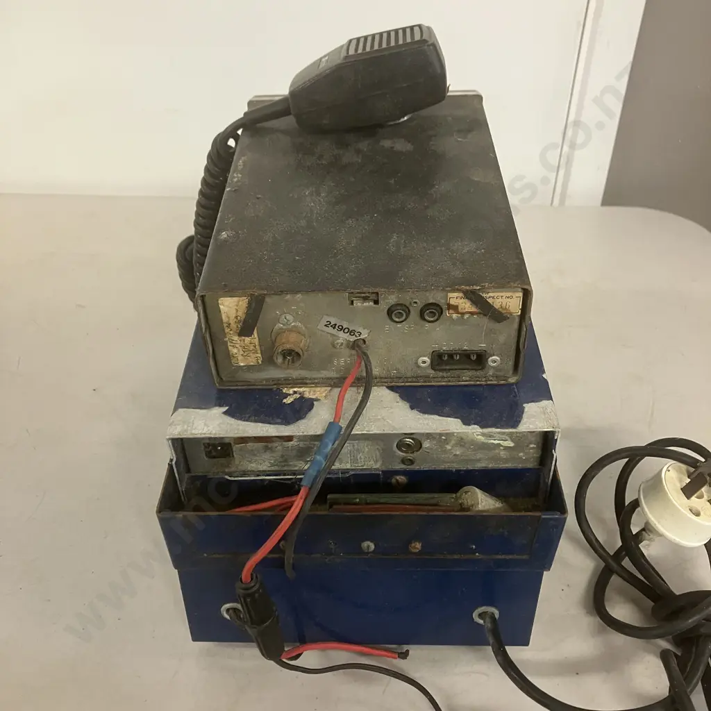 Vintage 1970's CB Radios  - Tait CB4 & Sanyo TA2100 (As Found Condition) Image 1++