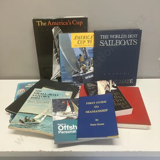 Assorted Yachting, Sailing Books Etc