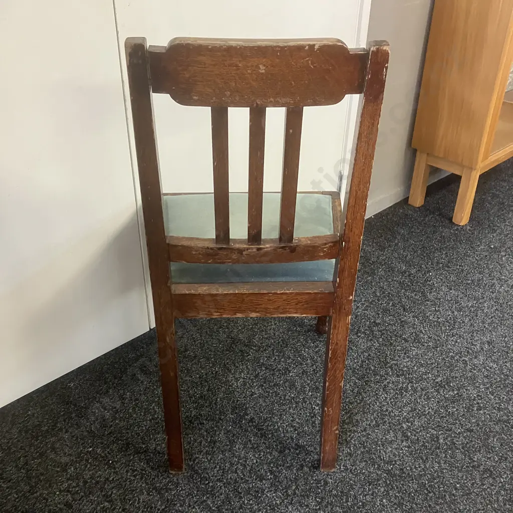 Antique Arts & Crafts Dining Chair Image 1++