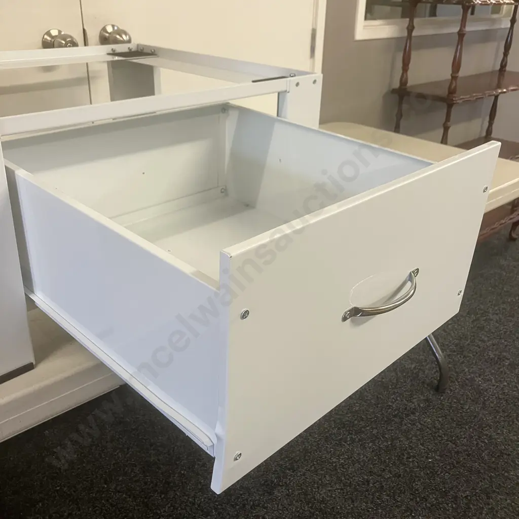 Laundry Pedestal With Drawer. H32 W63 D55cm Image 1++