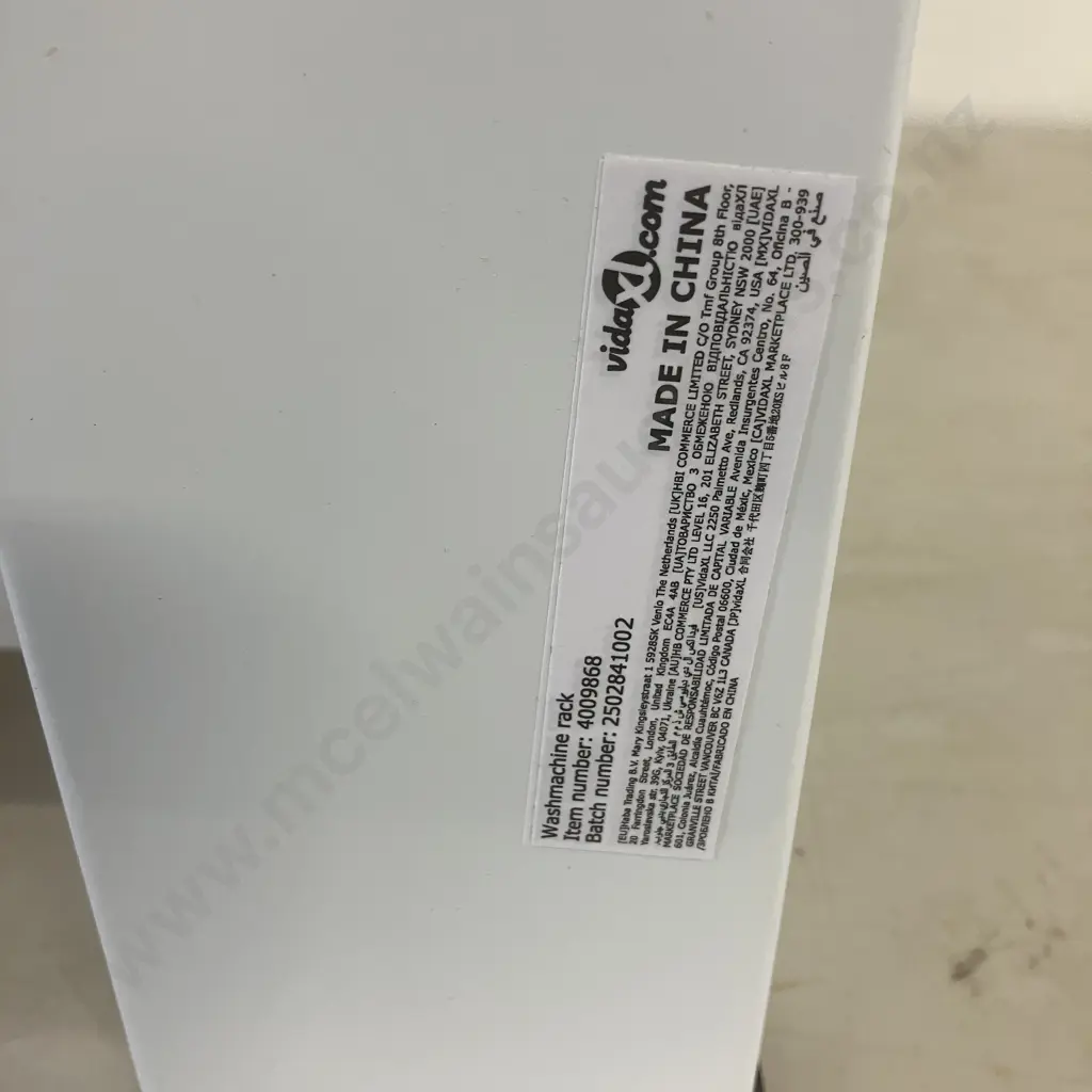 Laundry Pedestal With Drawer. H32 W63 D55cm Image 1++