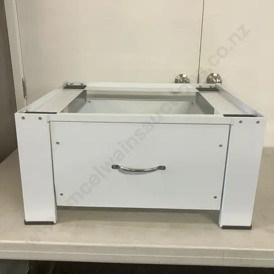 Laundry Pedestal With Drawer. H32 W63 D55cm