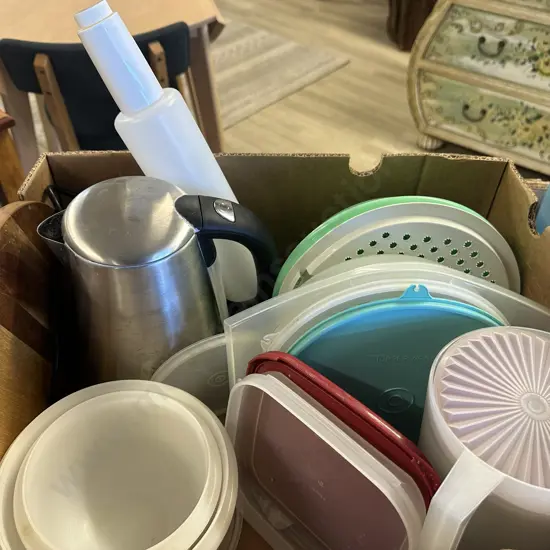 Assorted Tupperware Etc