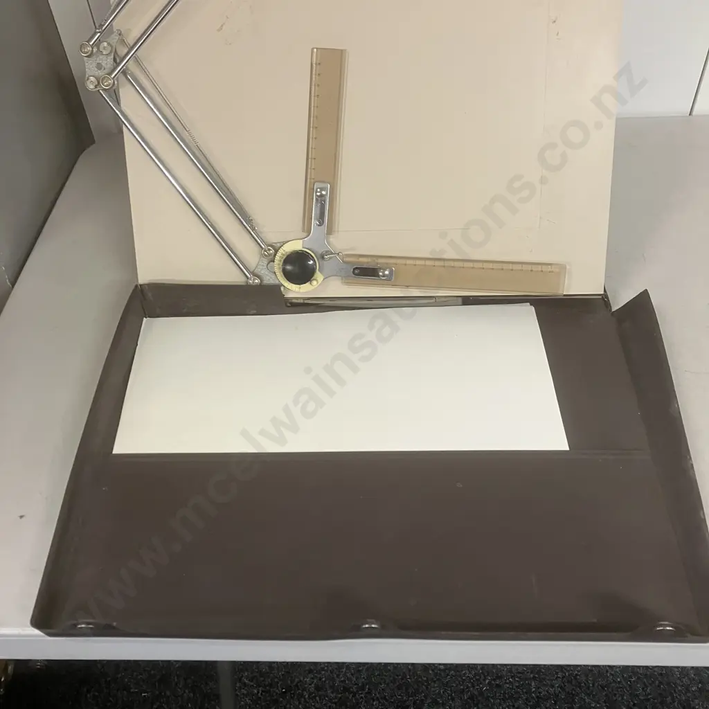 Tecnostyl 620 Vintage Portable Drafting / Drawing Board In Case - 35 x 50cm Image 1++