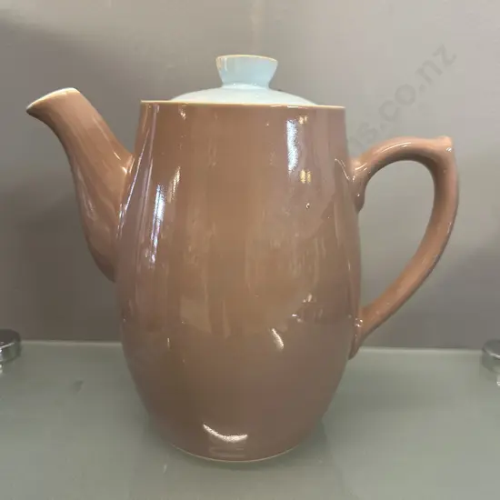 1960s Mid-Century Langley Lucerne Denby Coffee Pot