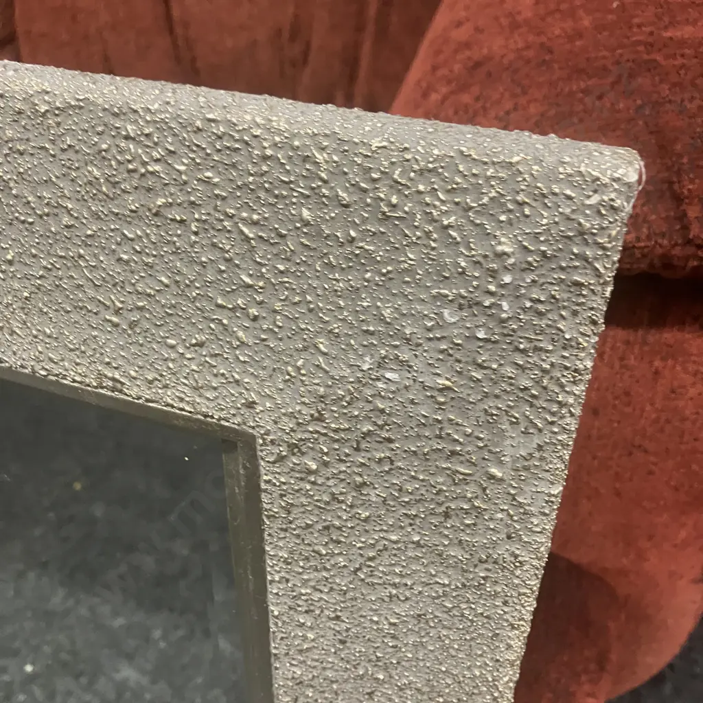 Silver Colour Framed With Raised Finish Wall Mirror. 75 x 165cm Image 1++