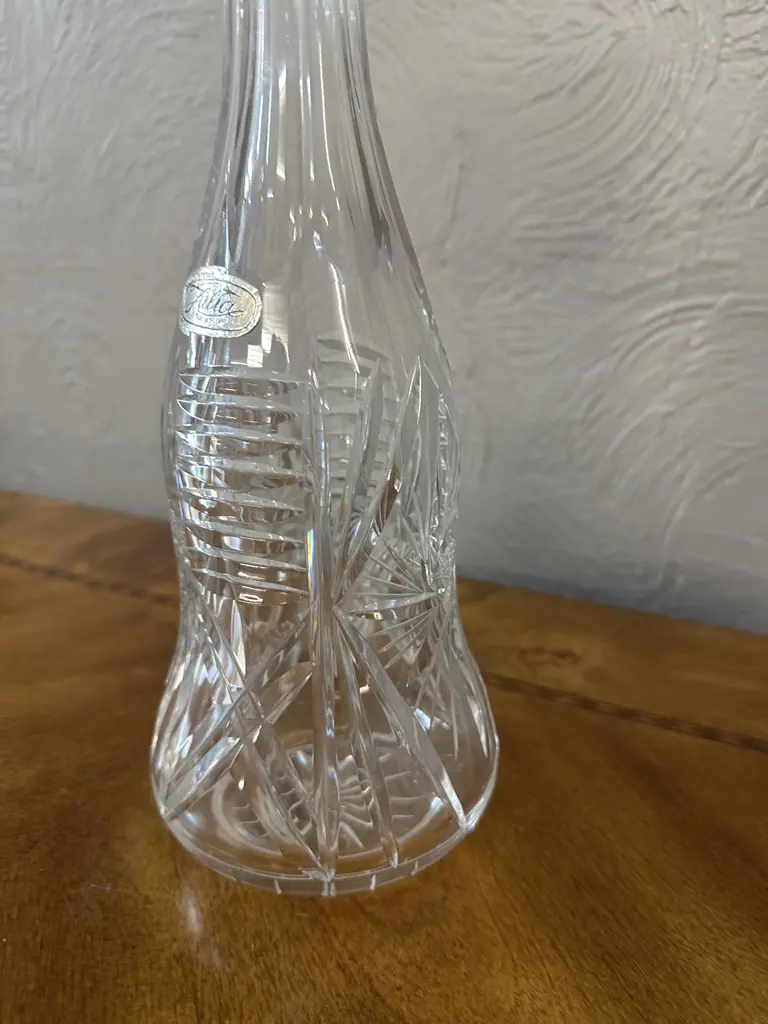 Vintage Julia Crystal Decanter H40cm. Image 1++
