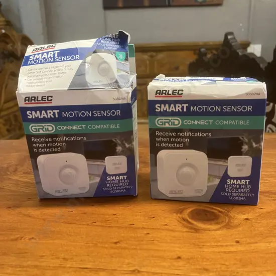 Pair of Arlec Smart Motion Sensors -  SGSO2HA