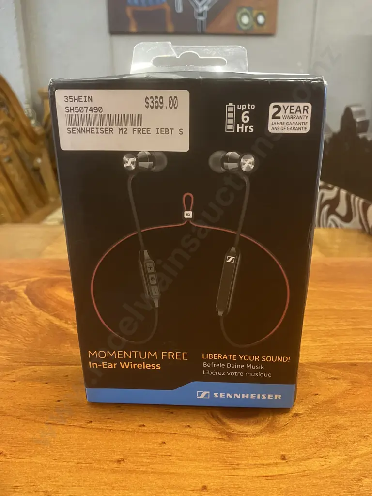 Sennheiser Momentum Free In-Ear Wireless Model M2 IEBT SW Image 1++