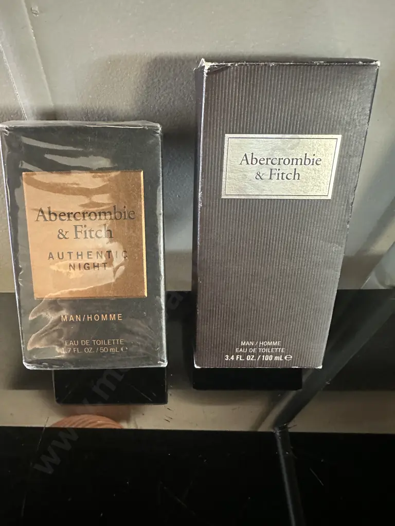 Abercrombie & Fitch Man / Homme Eau De Toilette x 2 - 50ml & 100ml Image 1++