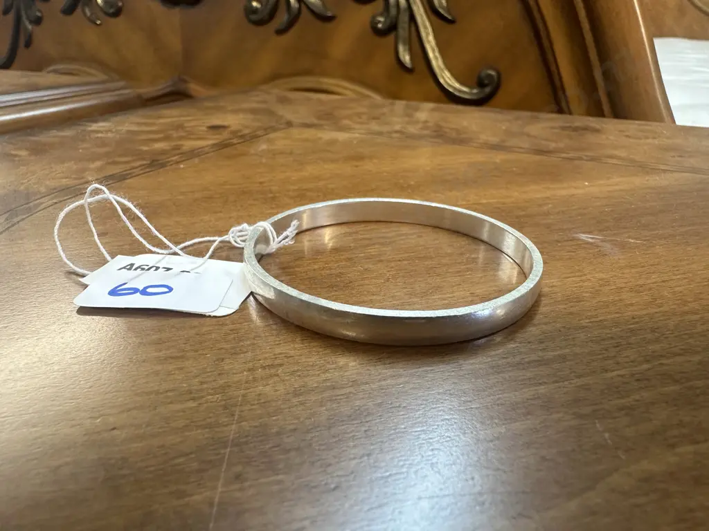 Small Silver Bracelet Stamped 925 Image 1++