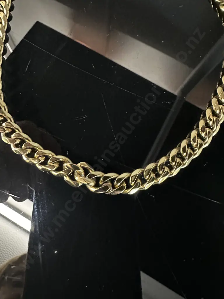 Gold Colour Chain Stamped Stainless Steel Image 1++