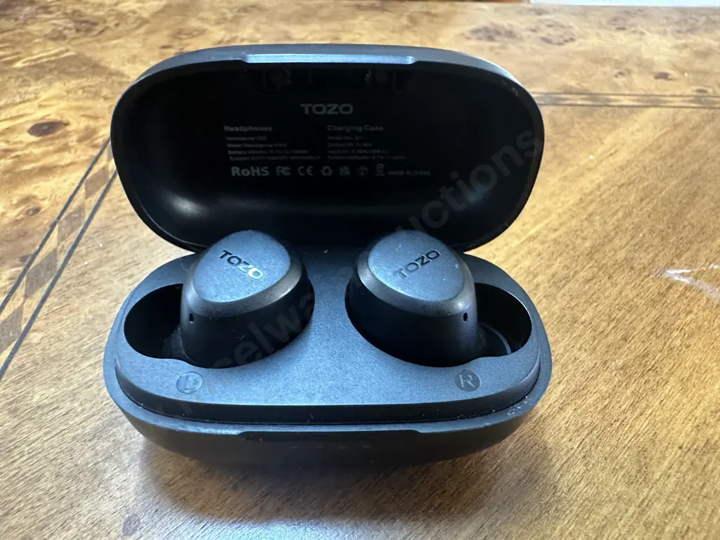 TOZO Ear Pods With Charging Case (No Lead) Image 1++