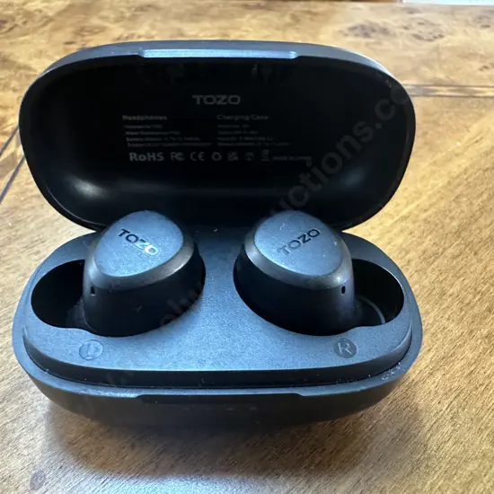 TOZO Ear Pods With Charging Case (No Lead)