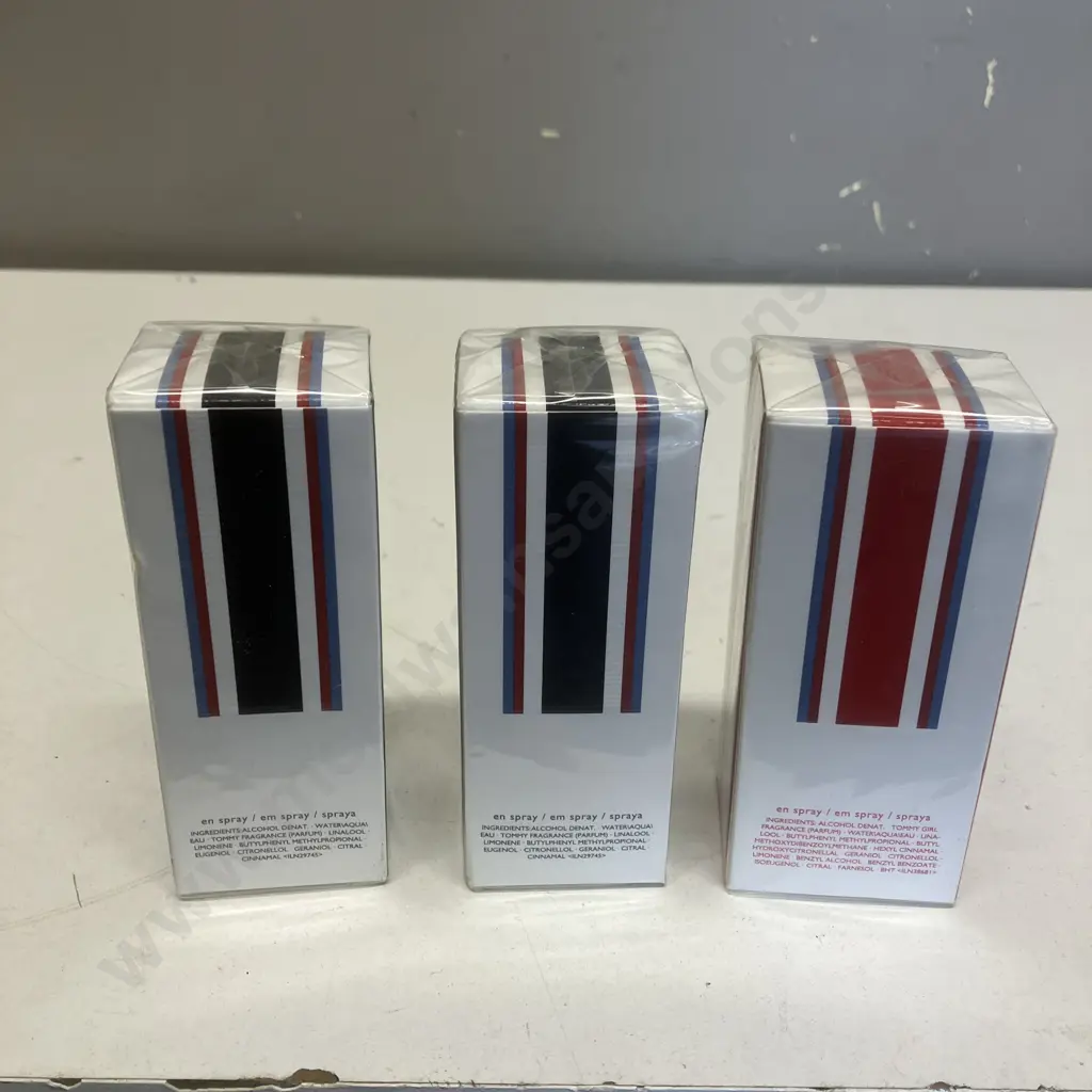 Tommy Eau De Toilette Spray - 2 x 30mls & Tommy Girl 1 x 30mls Image 1++