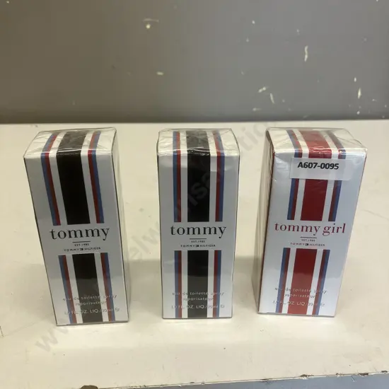 Tommy Eau De Toilette Spray - 2 x 30mls & Tommy Girl 1 x 30mls