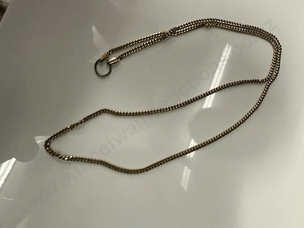 925 Stamped Italy Gold Necklace Image 1++