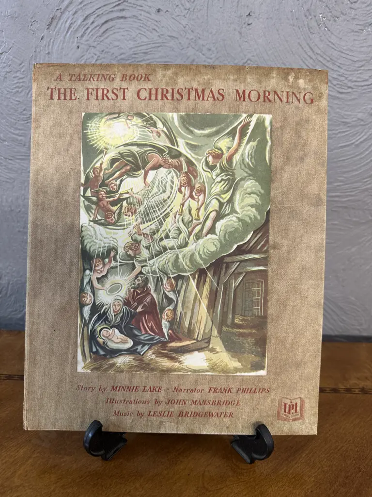 A Talking Book 'The First Christmas Morning" Image 1++