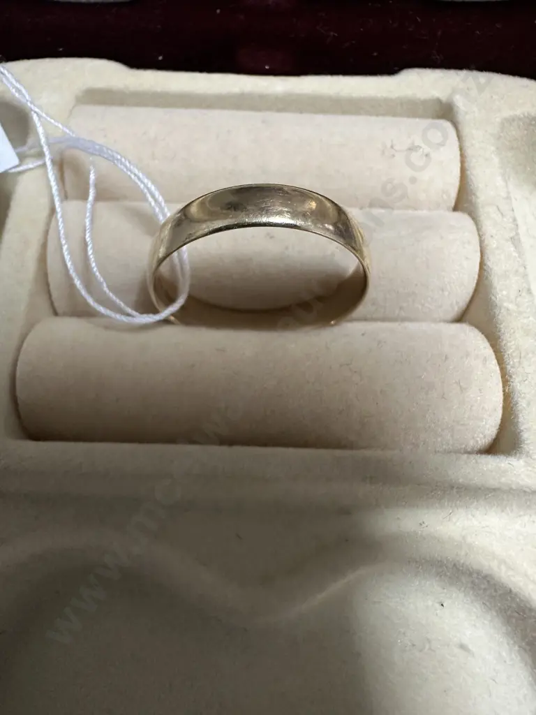 Gold Band Stamped 10K MHJ FL6 Image 1++