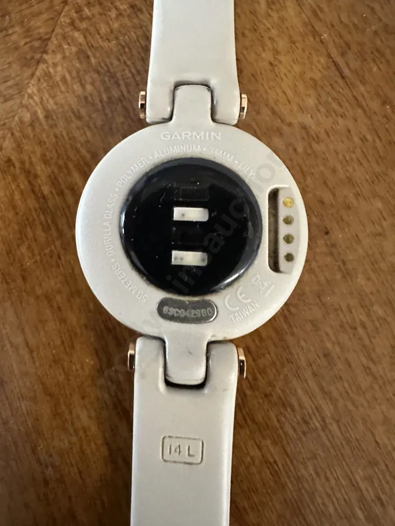 Cream Garmin Watch 34mm Lily #6SCO42960 Image 1++